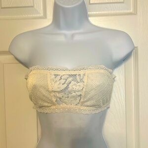 PINK strapless bandeau Bralette